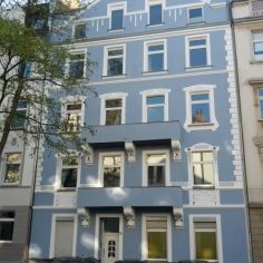 Fassade Platanenstraße - nach Sanierung